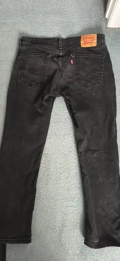 Levi's 514 black jeans, View more