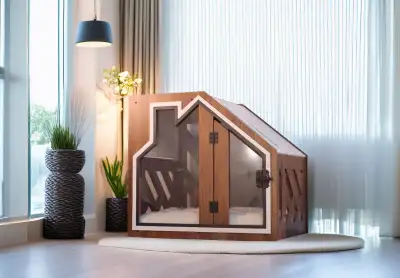 Dog House, Dog Kennel, Cat House, Custom pet furniture,, View more