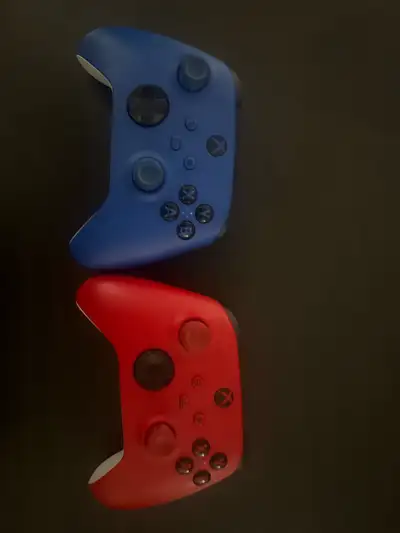 Xbox controllers., View more