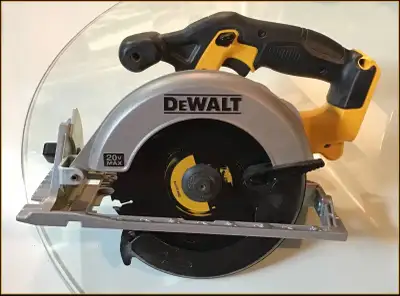 This is a light and powerful saw, used only a few times . Model DCS391 - $200 at Home Depot Extra Bl...