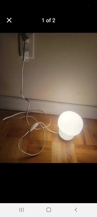 IKEA Mushroom Lamp, View more