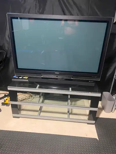 Best offer for 50 inch plasma high def TV and stand, View more