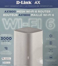 D-Link DIR-LX1870 Wifi 6 Mesh Routers