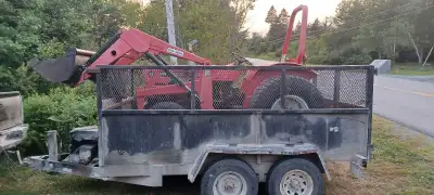 Have a 1991 Yanmar YM 336 D tractor with loader. Loader has downpressure and will lift up the front...