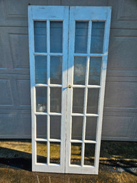 glass panel bifold door