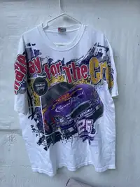 NASCAR  Jamie McMurrayCrown Royal All Over Total Print T-shirt! 