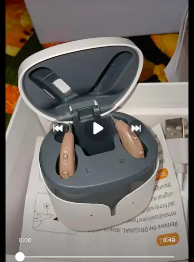 New neverused .Brand: MCBLY BTE Hearing aids, Rechargeable RIC Receiver-In-Canal，Intelligent Noise R...
