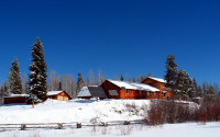 Wilderness rental home and property