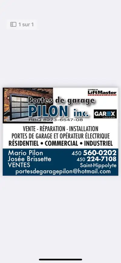ouvre porte de garage, View more