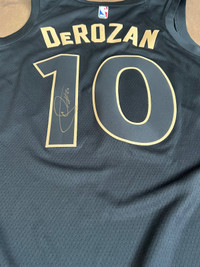 Autographed DeRozan Jersey