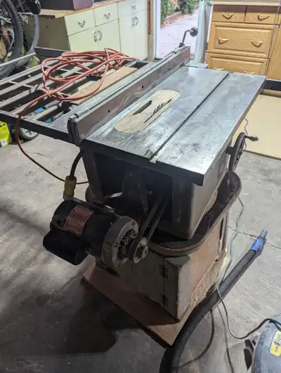 DeWalt table saw, View more