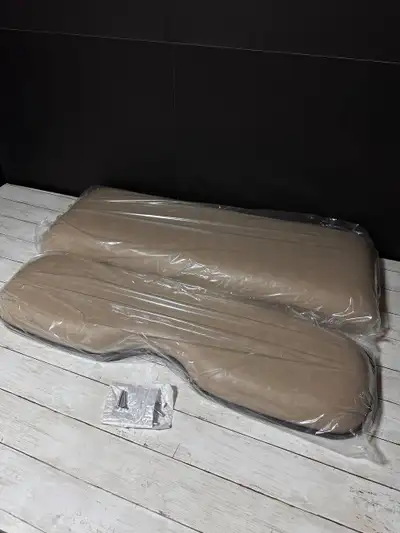 HEOHOU Universal Golf Cart Back Seat - Beige - Fits Club Car, View more