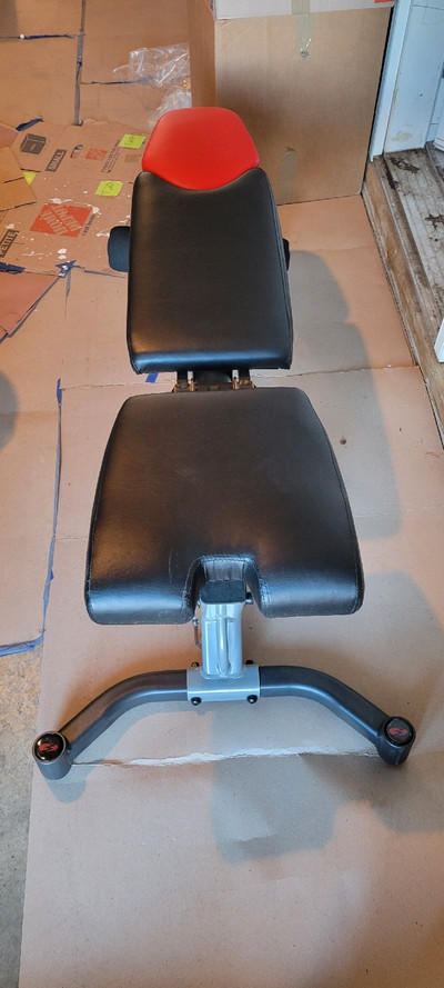 Bowflex bench, barely used