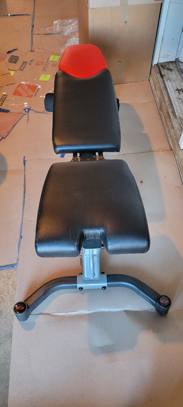 Free Bowflex bench, barely used in Exercise Equipment in Calgary
