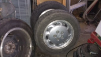 Available - 4 Oldsmobile 16" Alloy Rims & Snow Tires
