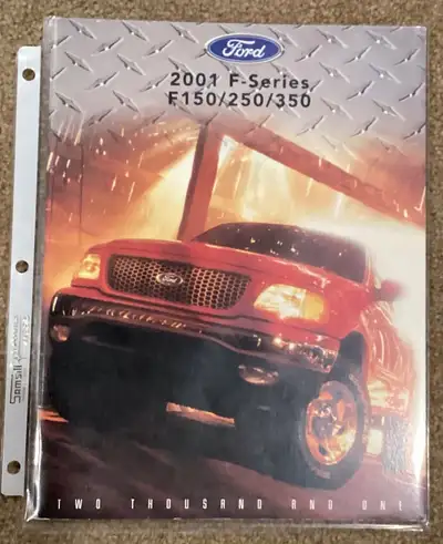 2001 FORD F-SERIES BROCHURE FOR SALE, View more