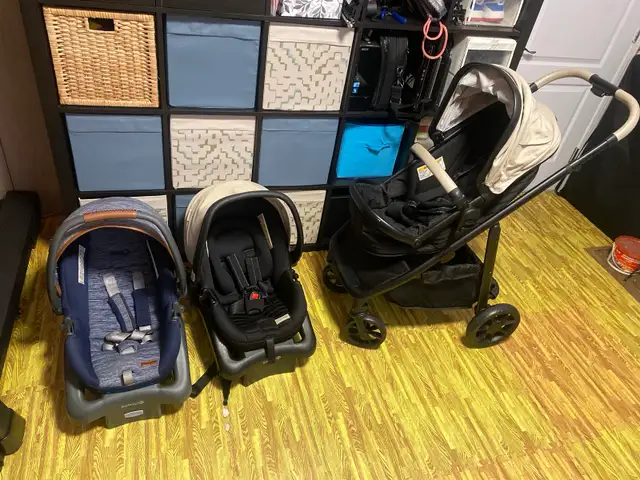 Safety 1st Travel System + 2 sieges d’auto  in Strollers, Carriers & Car Seats in Longueuil / South Shore - Image 2