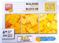 NEW LEGO Block Tech 250 Pieces 3 Shades Yellow