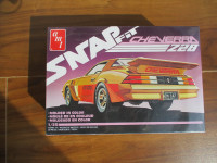 1980 AMT SNAPFIT CHEVERRA / Z28 Camaro Molded in Colour / Decals