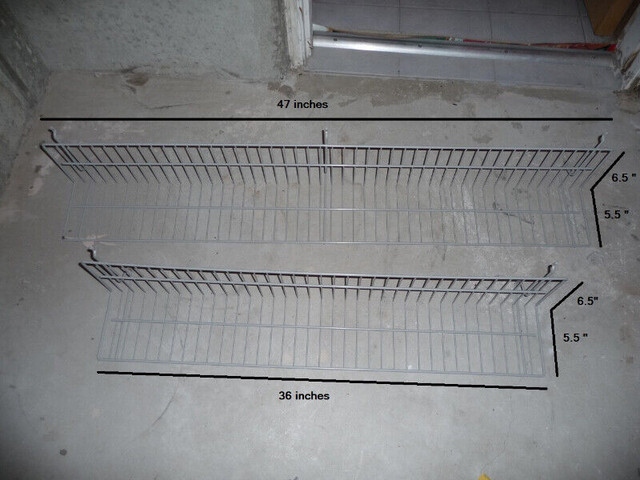 Slat wall and grid panel accessories in Other Business & Industrial in Markham / York Region - Image 2