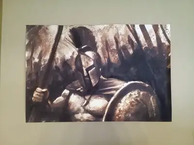 King Leonidas Canvas Print, View more
