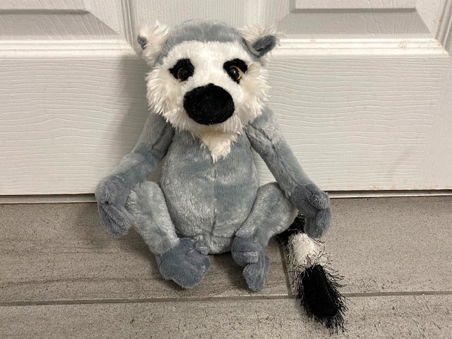 LIKE NEW - Ganz Webkinz Ring Tailed Lemur WITHOUT CODE for Sale in Garage Sales in Hamilton - Image 2