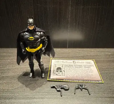 Round Head Batman 1989 Toy Biz Action Figure, View more