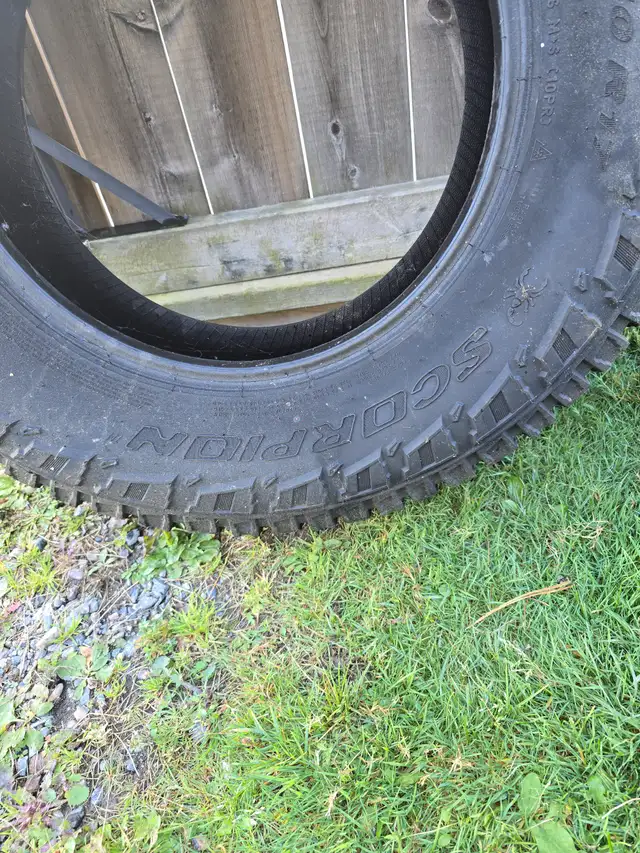 Tire 265 70 17 scorpion 50 miles on it in Tires & Rims in Sudbury - Image 4