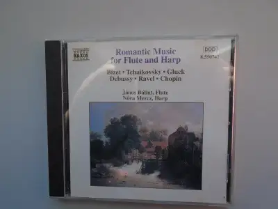 Cd musique Romantic Music For Flute And Harp Music CD, View more