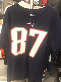 Vintage Rob Gronkowski New England Patriots Football T-Shirt