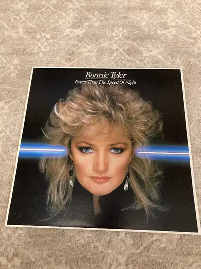 Vinyl Record LP Bonnie Tyler FASTER THAN THE SPEED OF LIGHT, View more
