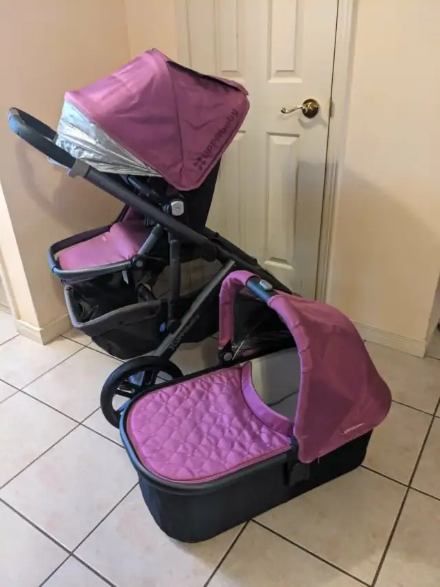 Uppa Baby Vista Stroller and Basinet in Strollers, Carriers & Car Seats in Markham / York Region - Image 2