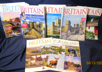 BRITAIN MAGAZINE LOT - 30 Beautiful! Plan your trip to the UK!