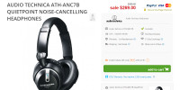Brand New Audio Technica ATH-ANC7B  [Bose, Sennheiser, Beats]