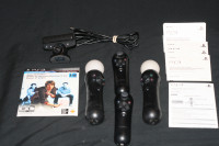 PS3 PLAYSTATION 3 MOVE MOTION CONTROLLER, NAVIGATION CONTROLLER