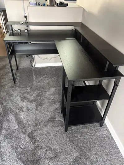 L-shaped Desk, View more