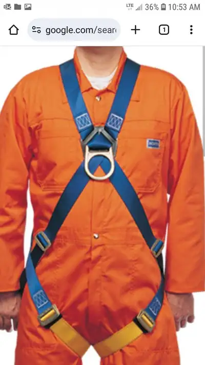 NEW fall safety harness, View more