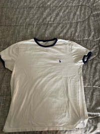 White and Blue T-Shirt from Polo by Ralph Lauren