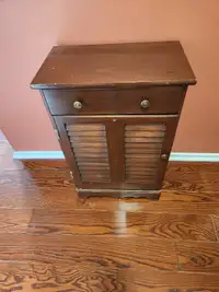 Wood stand w/ drawer