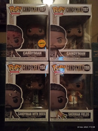 Pop Funko Candyman Collection complète avec Chase