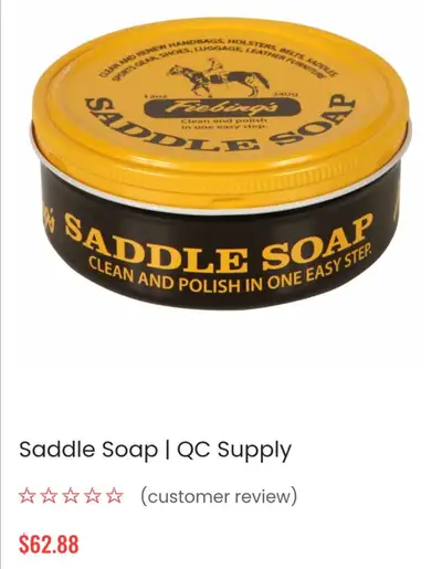Saddle soap, View more
