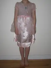 Déguisement/costume robe rose Princesse + souliers 3-5 ans