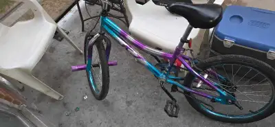 Kids BMX bike + small cargo bike  trailer, View more