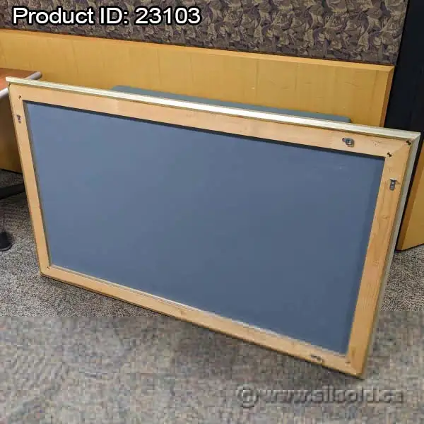 Brass Tone Wood Frame Wall Mirror 30 x 48 in Home Décor & Accents in Calgary - Image 3