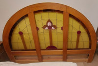 Stained Glass King Headboard