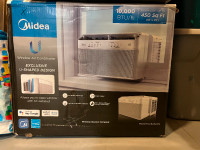Midea U-shaped 10,000 BTU in window airconditioner