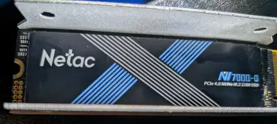 2tb NvMe SSD gen 4x4 (7100mbs), View more