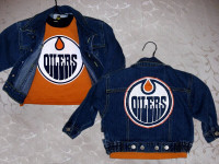 Baby Oilers Jean Jacket and T-shirt