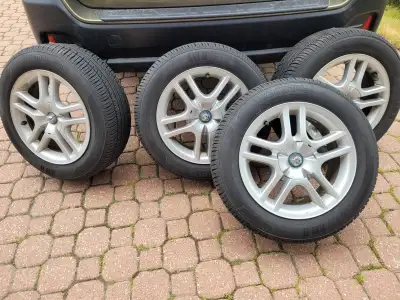 '02 Celica rims and tires. Less than 1500km on tires. $300 obo. GTA