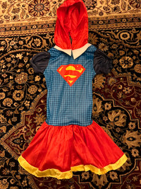 Super girl costume Size 4-6x